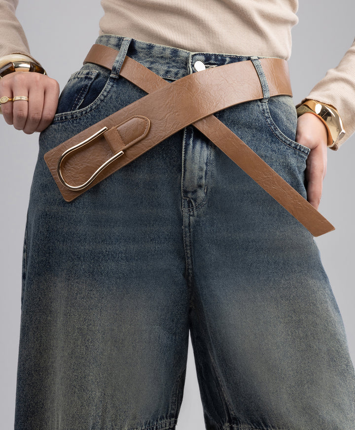 Plain Leather Belt