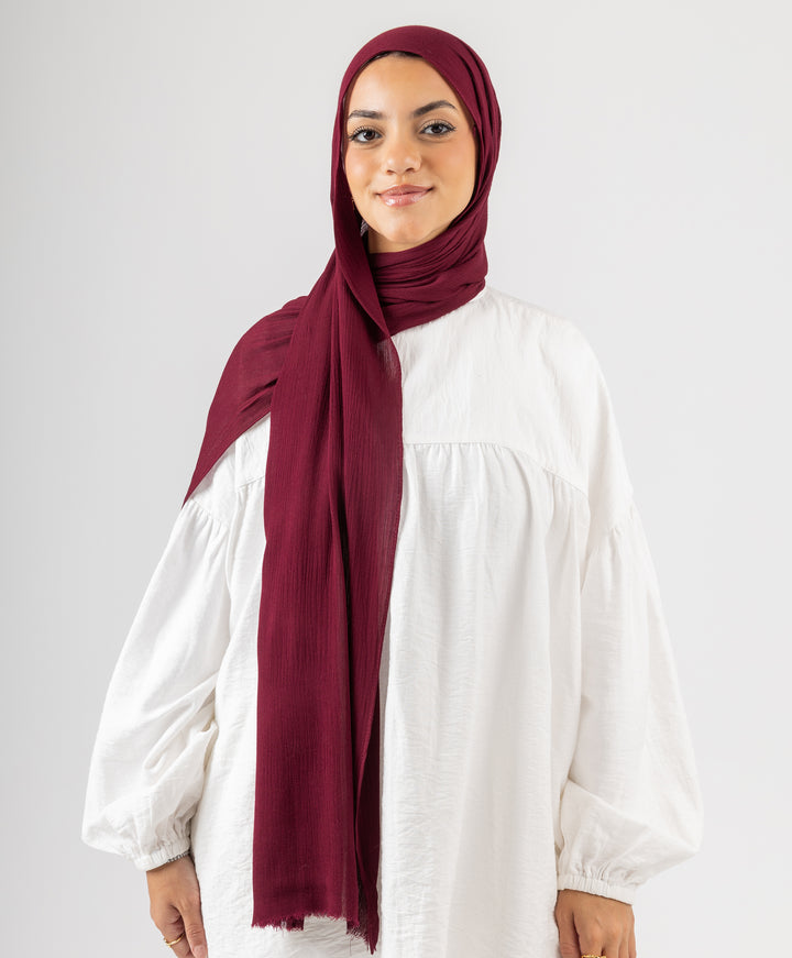 Cotton Crinkle Scarf