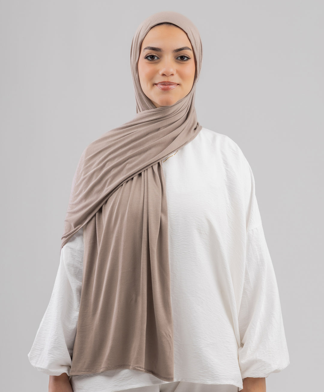 Plain Cotton Lycra Scarf