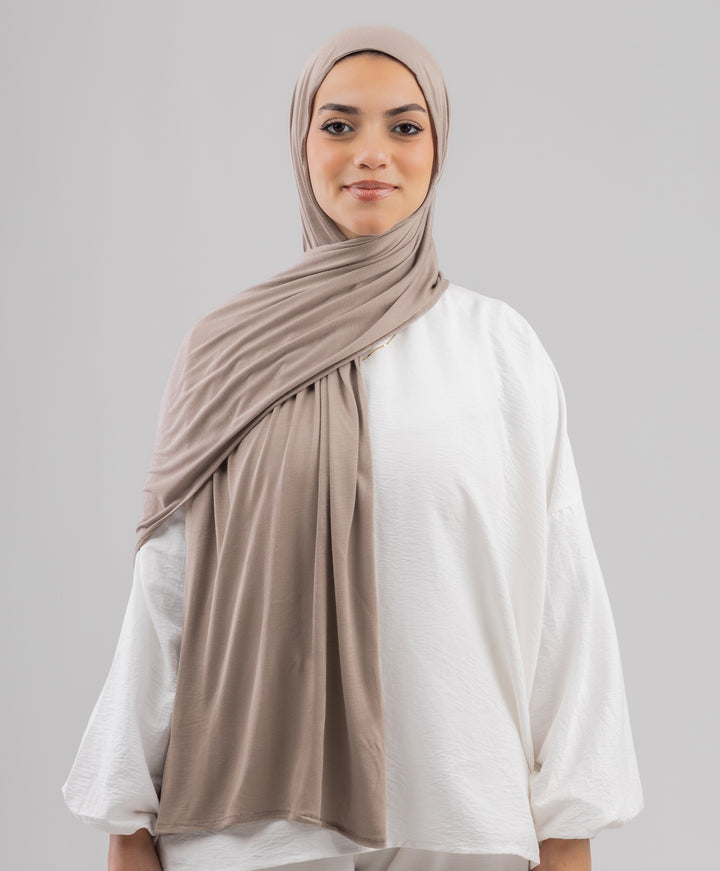 Plain Cotton Lycra Scarf