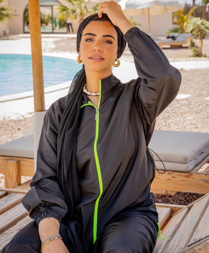 Zipper Modest Burkini