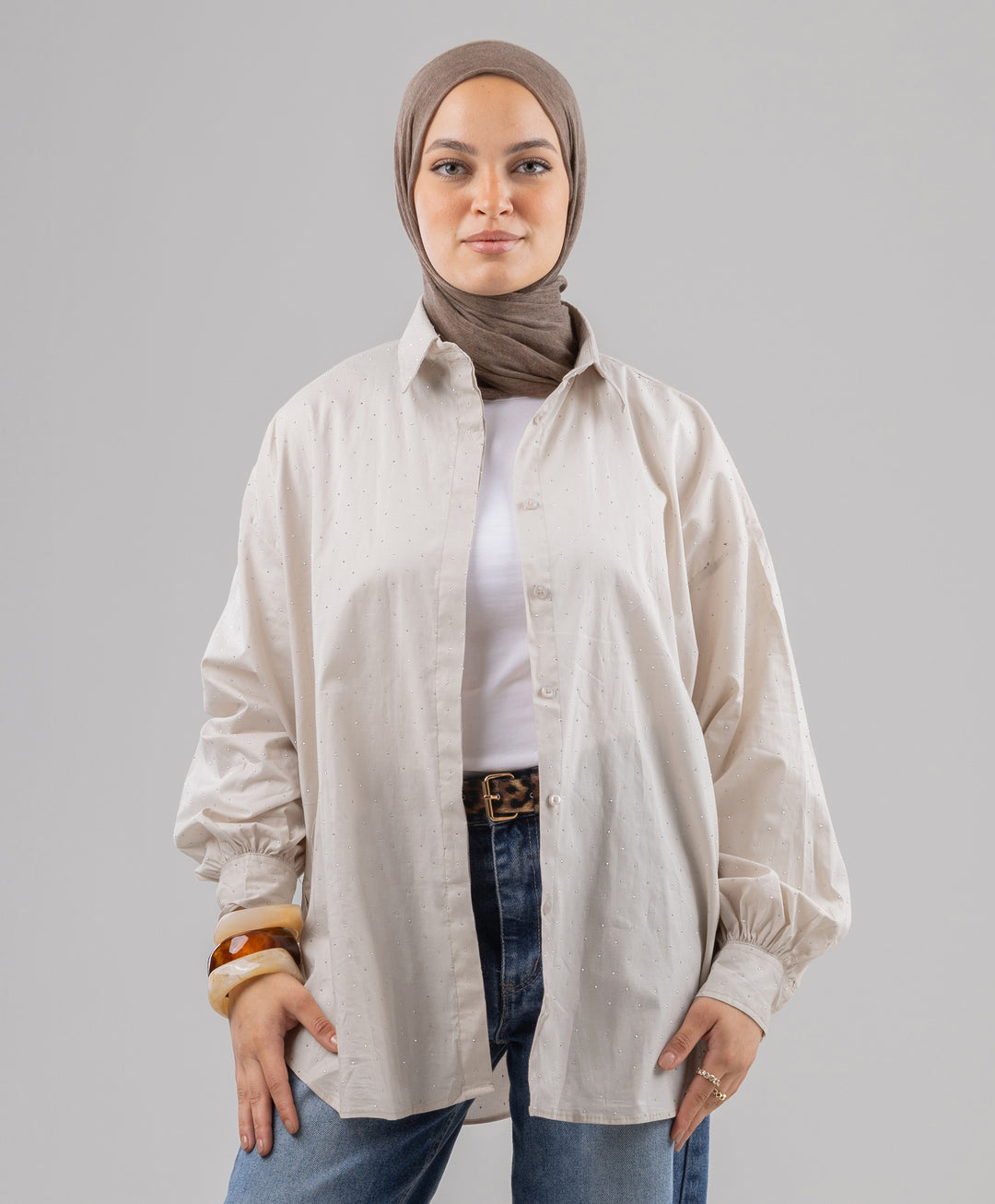 Bling Oversized Shirt