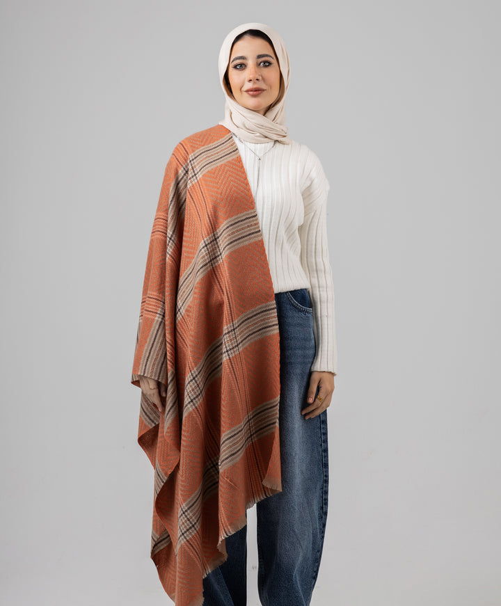 Zigzag Winter Shawl
