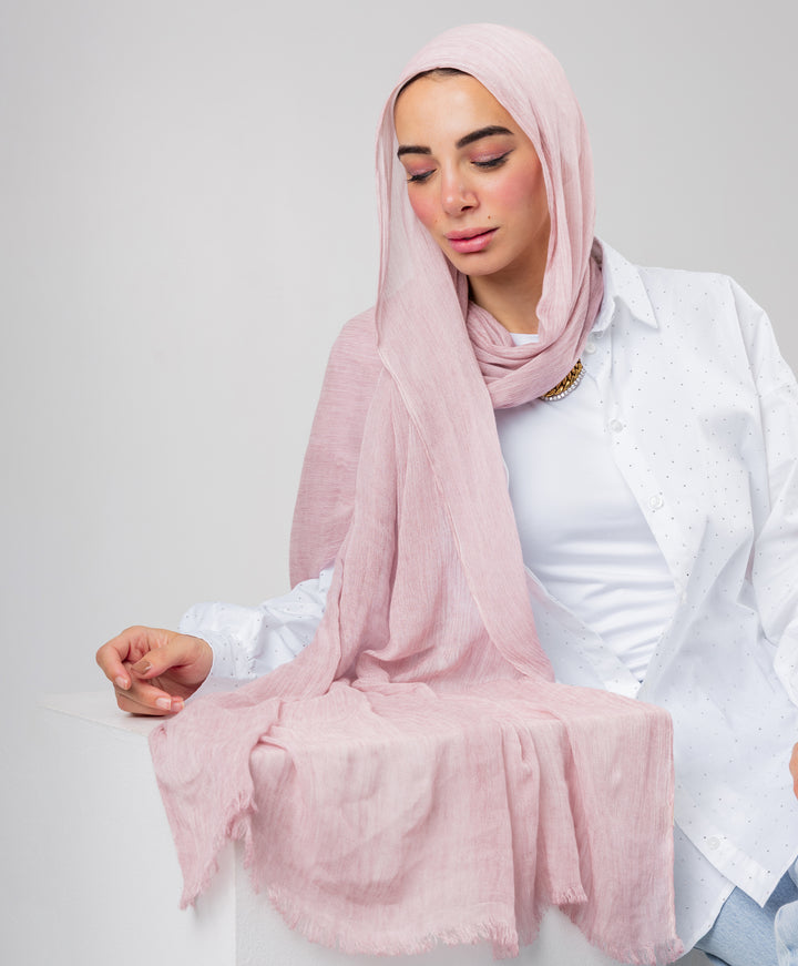 Marble Linen Scarf