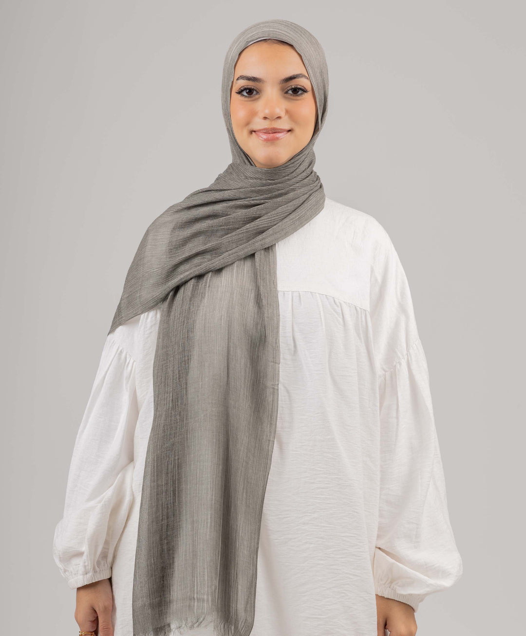 Cozy Marble Linen Scarf