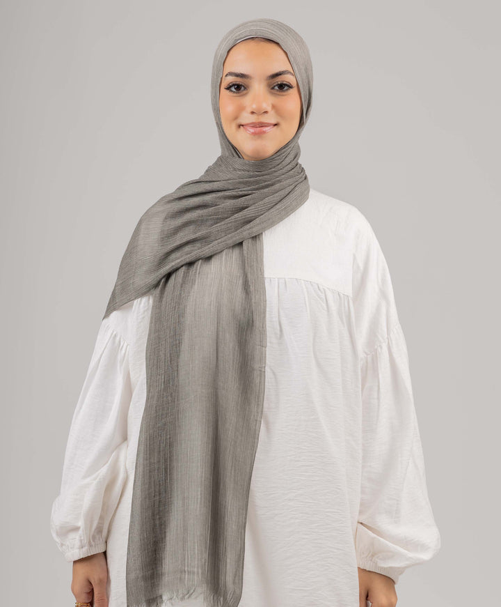 Cozy Marble Linen Scarf