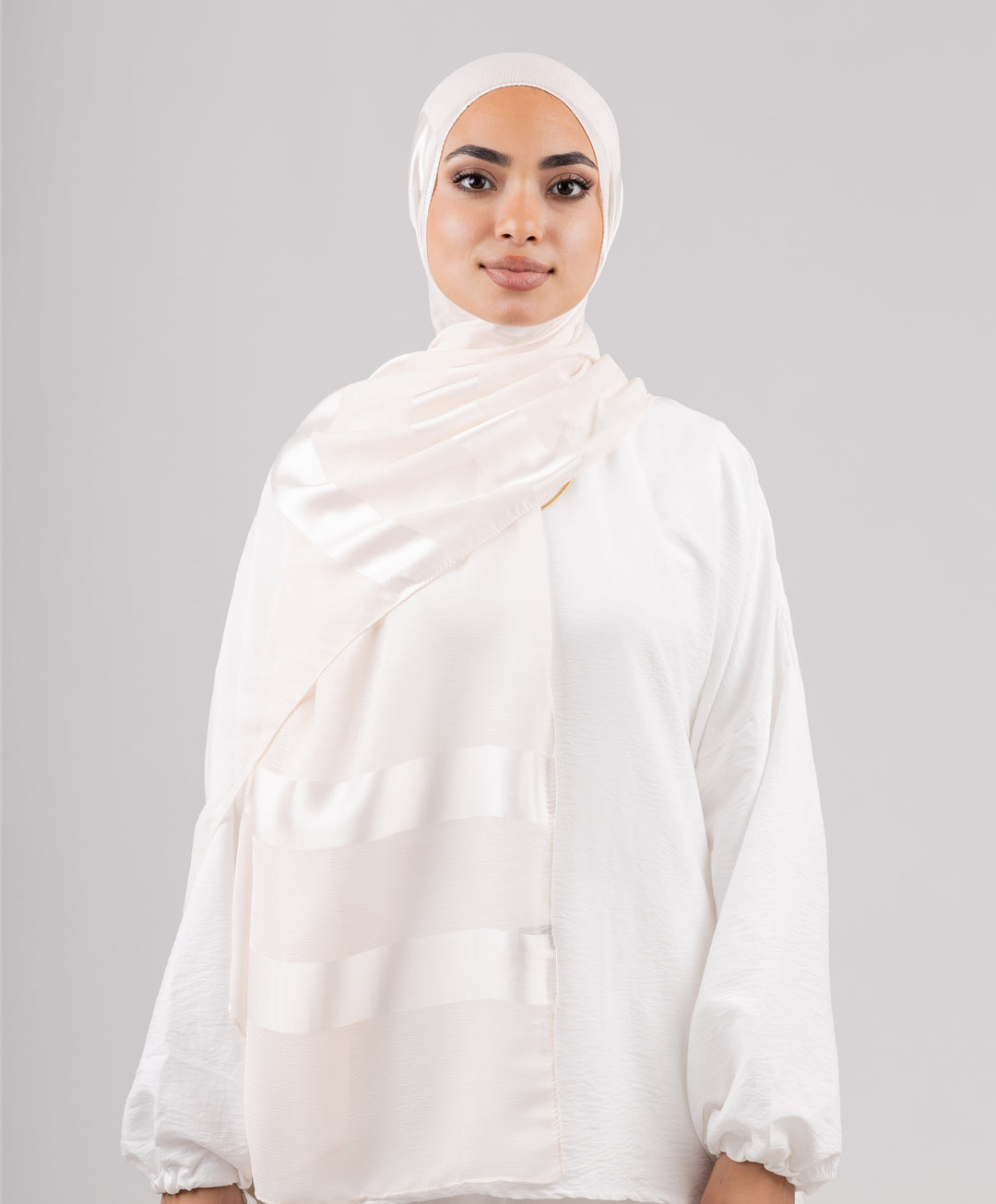 Sparkle Satin Chiffon Scarf