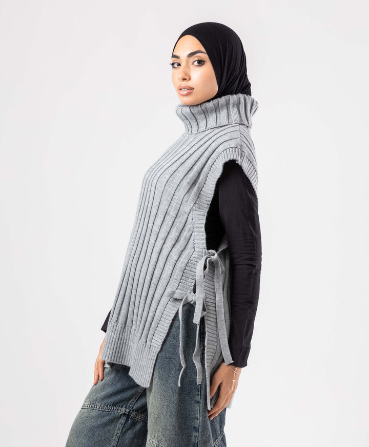Slouchy Ribbed Vest