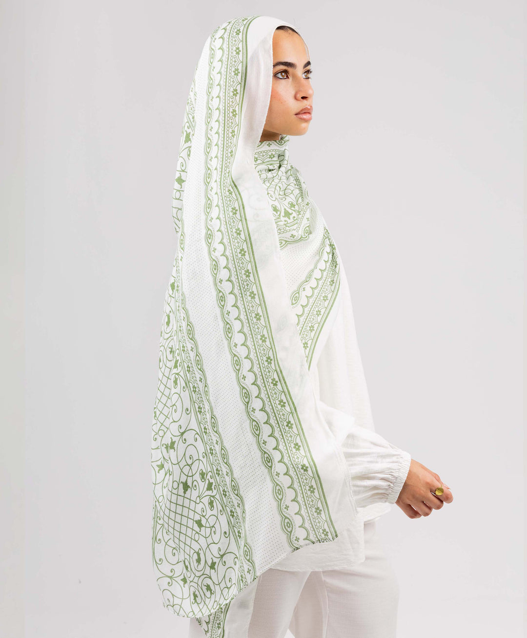 Damask Modal Scarf