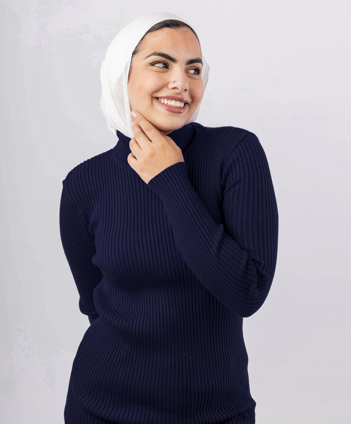 Fine Mini Ribbed Pullover