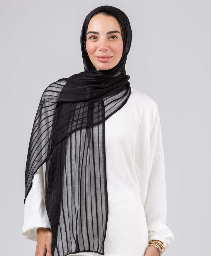 Silk Stripes Scarf