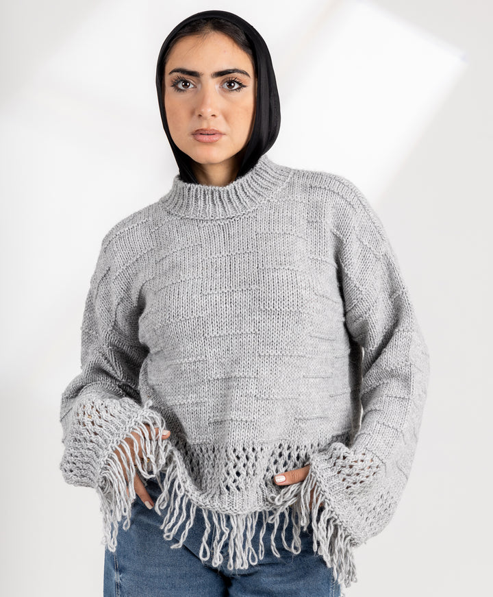 Fringy Pullover
