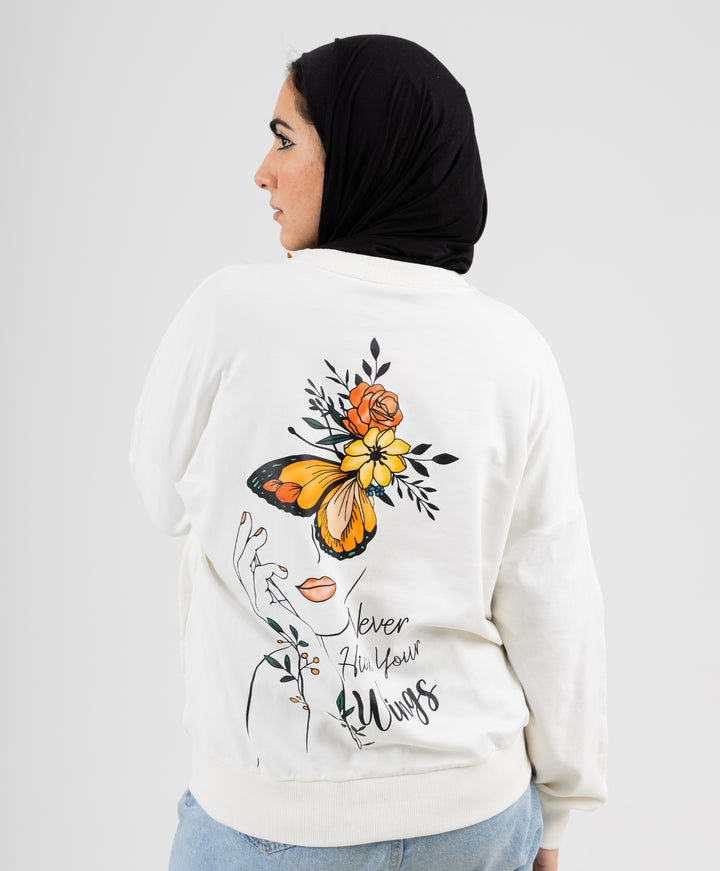 Never Hide Your Wings Hoodie