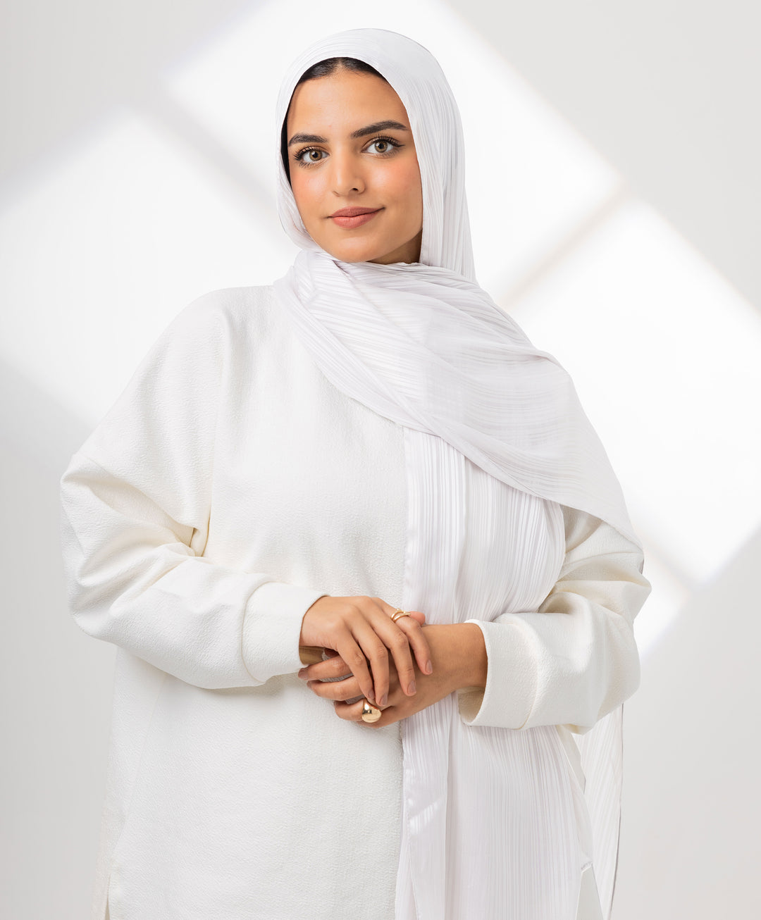 Whisper Satin Chiffon Scarf