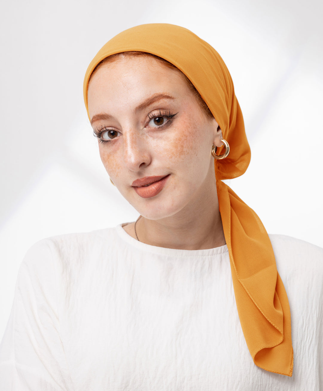 Girly Chiffon Square Scarf