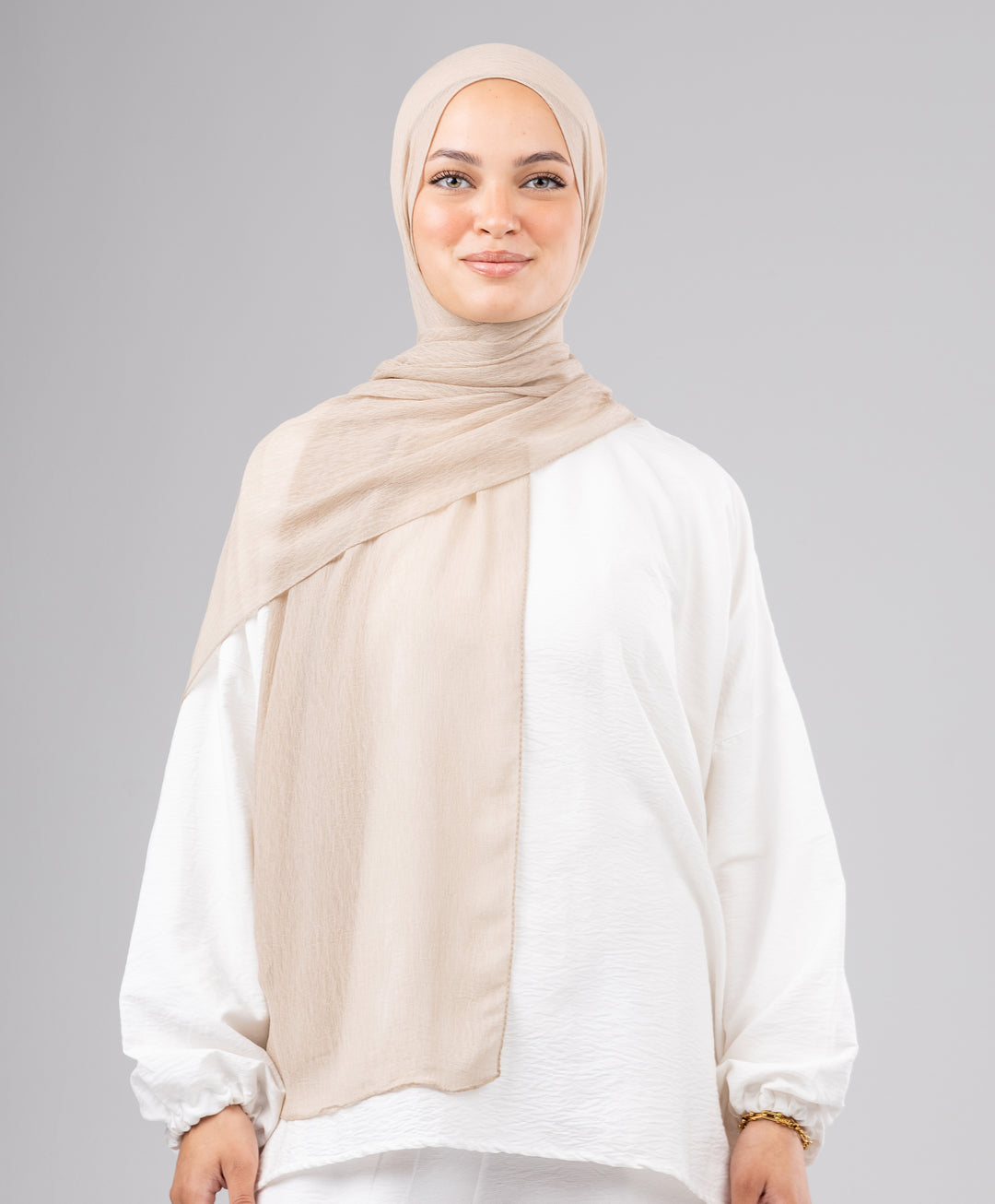 Ruffle Chiffon Scarf