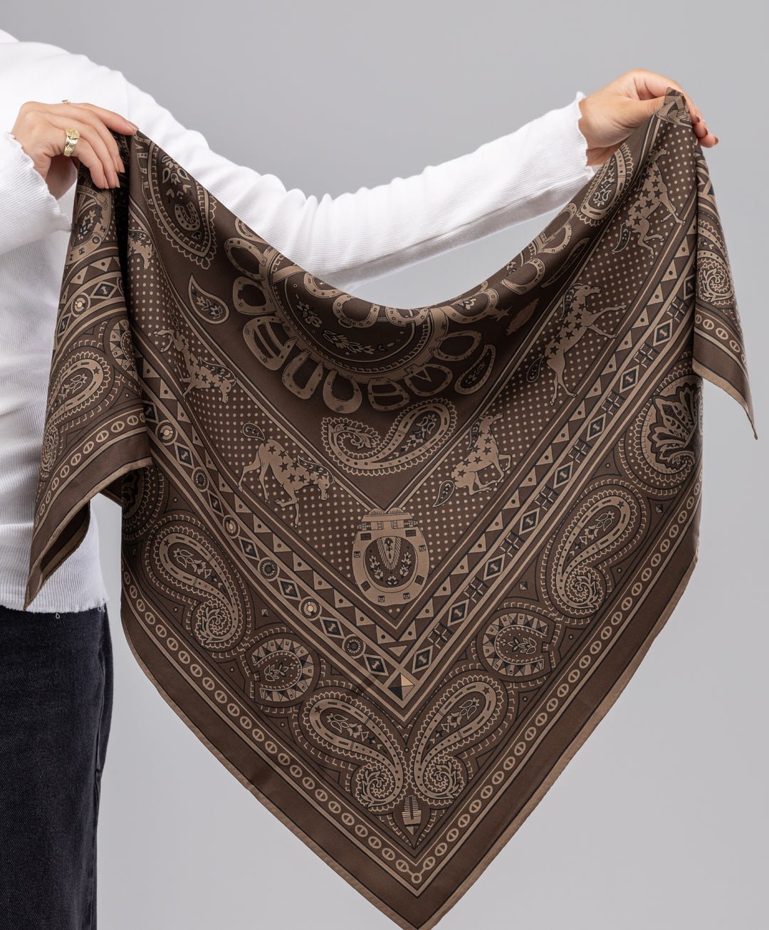 Luxury Silk Square Scarf