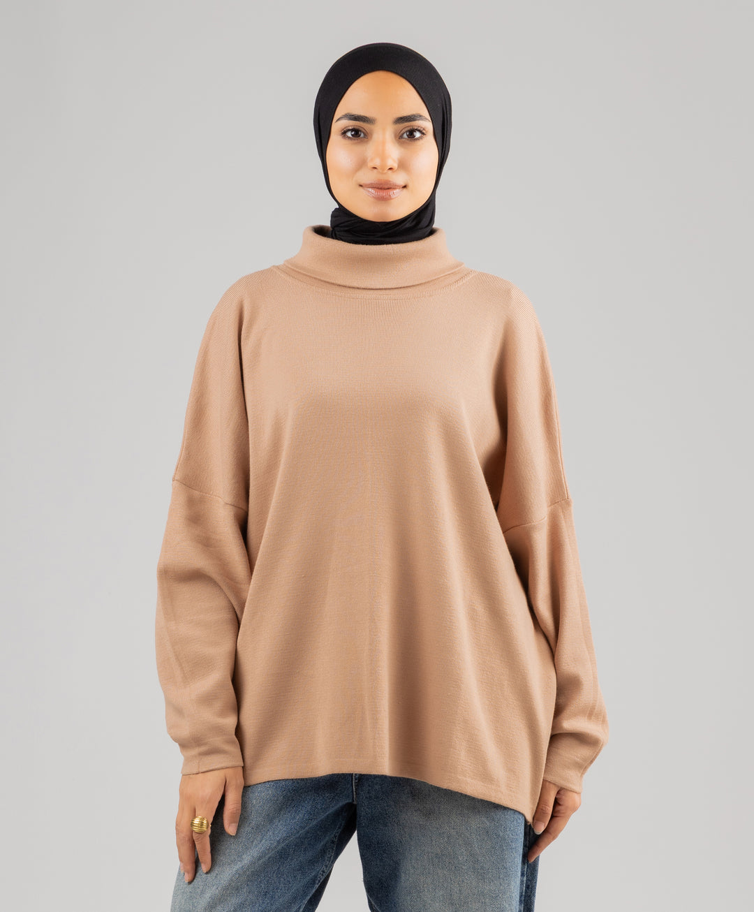 High Neck Pullover