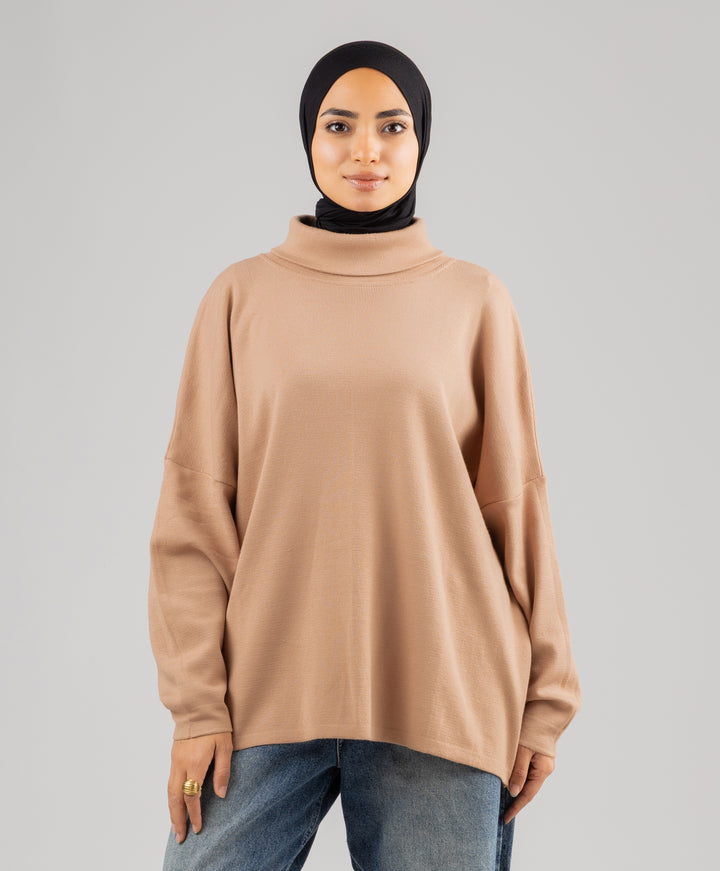 High Neck Pullover