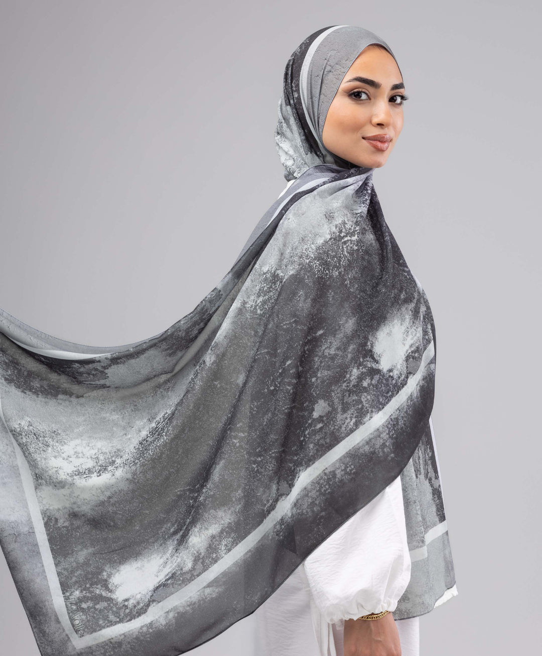 Soft Eclipse Chiffon Scarf