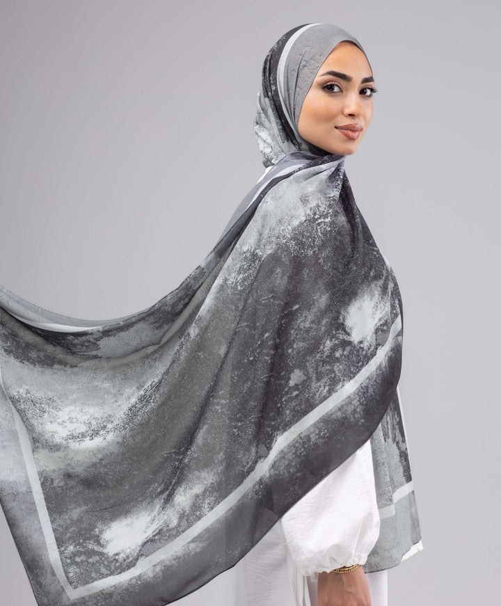 Soft Eclipse Chiffon Scarf