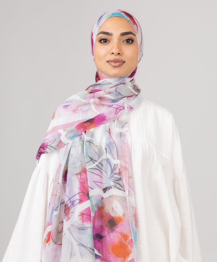 Aurora Chiffon Scarf