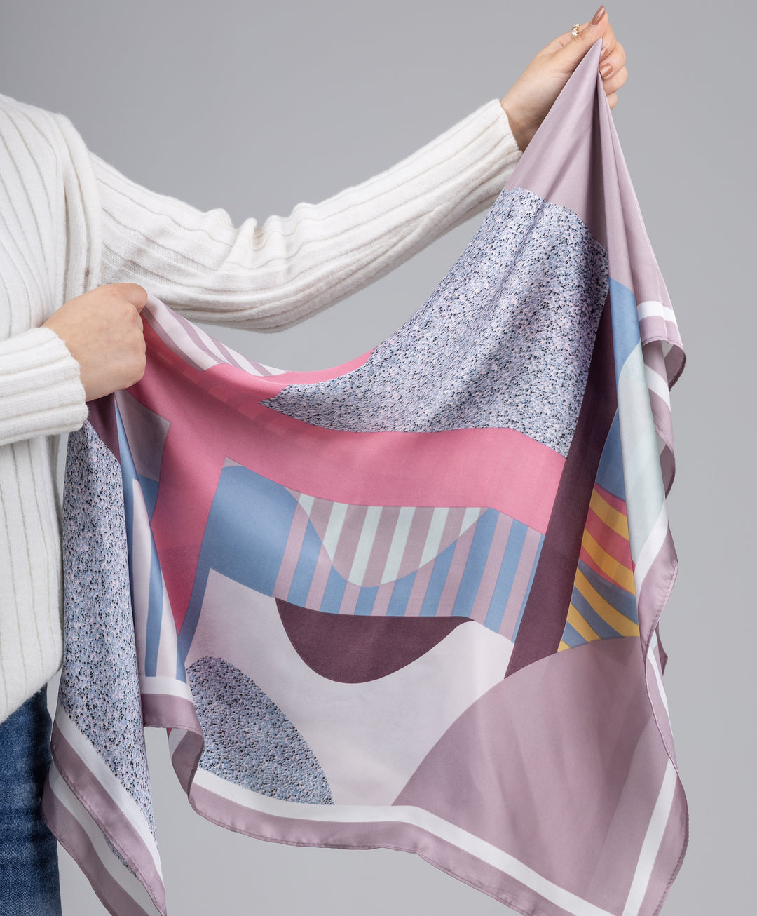 Luxury Silk Square Scarf