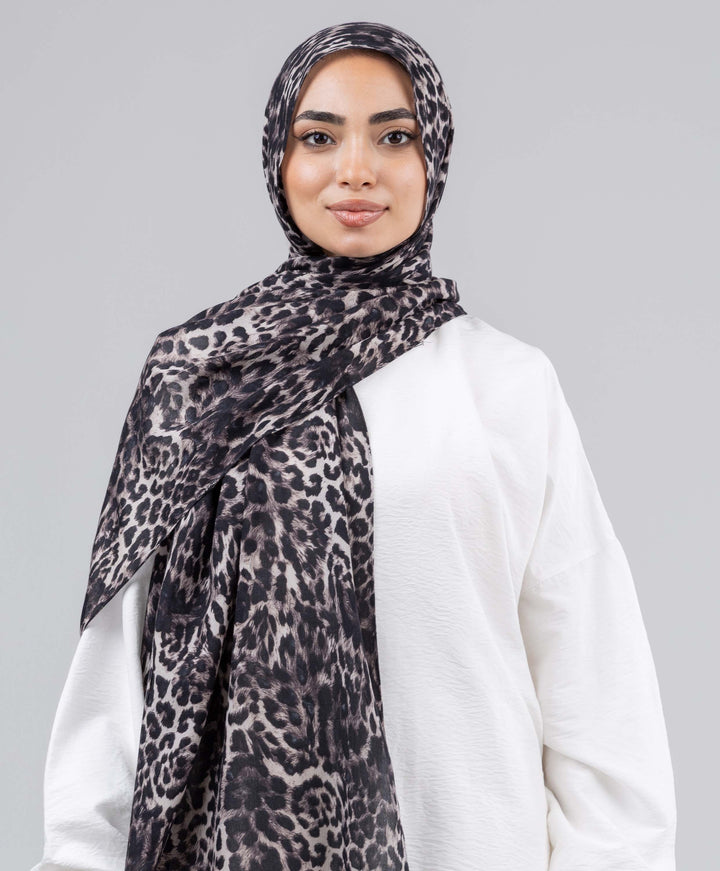 Leopard Modal Scarf