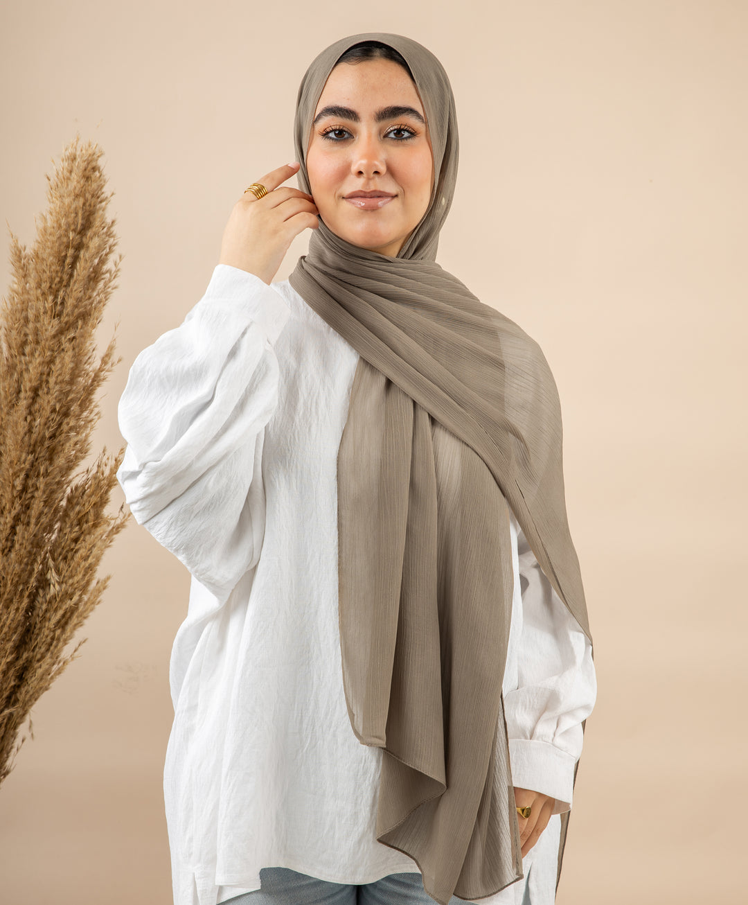 Chiffon Crinkle Scarf