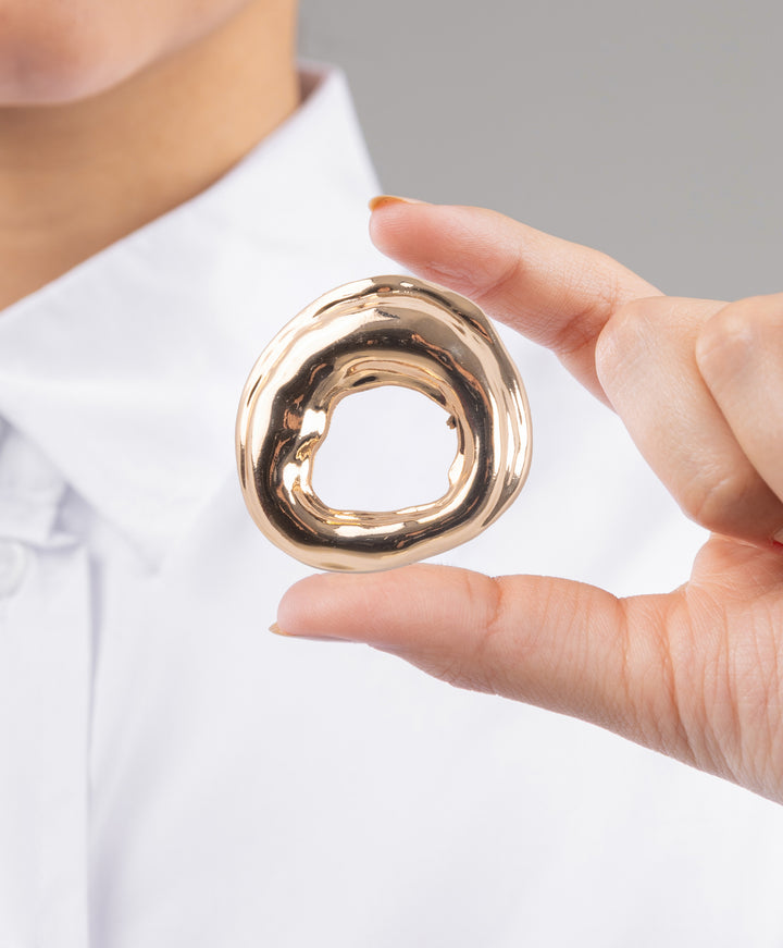 Round Brooch