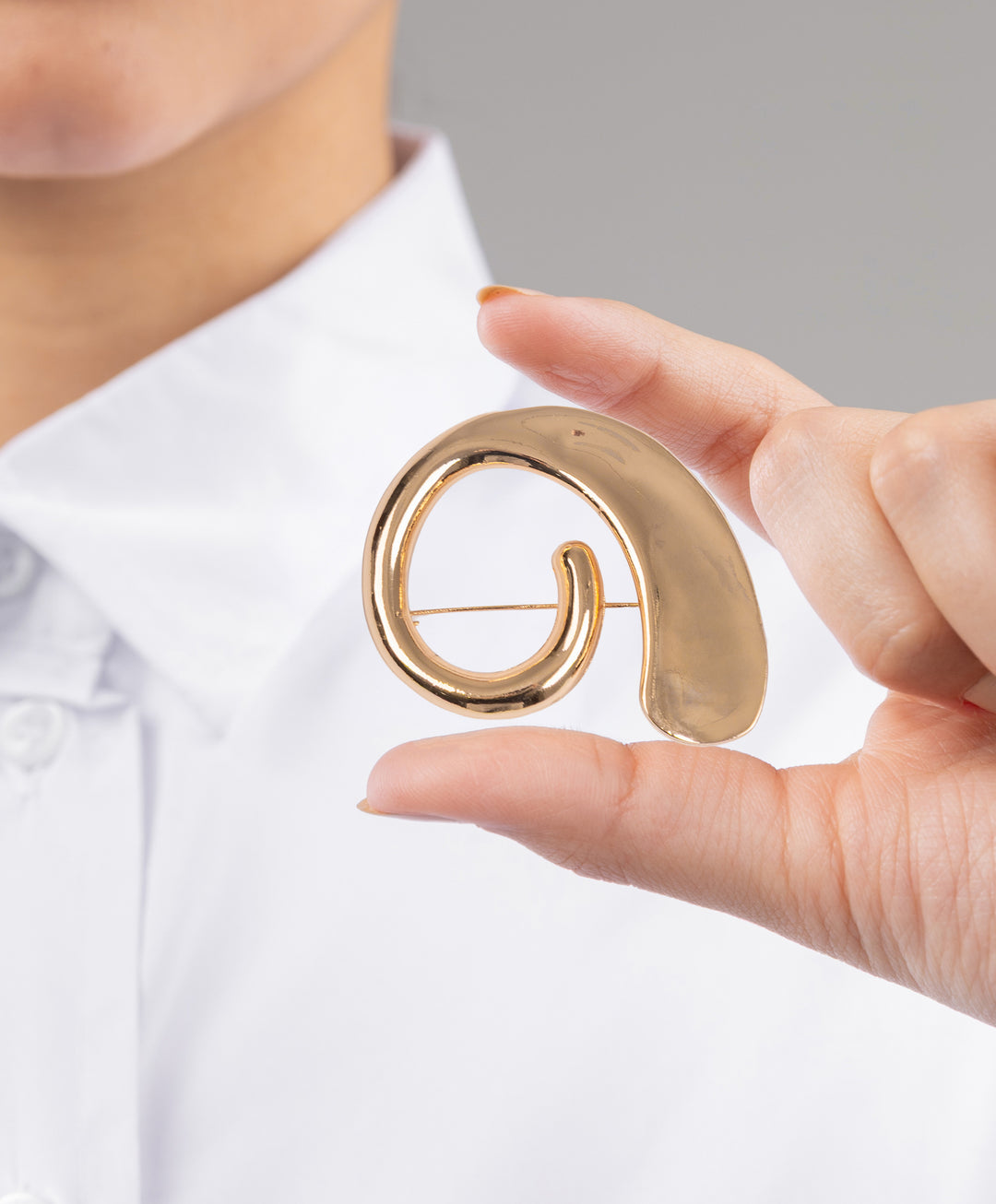 Twist Brooch