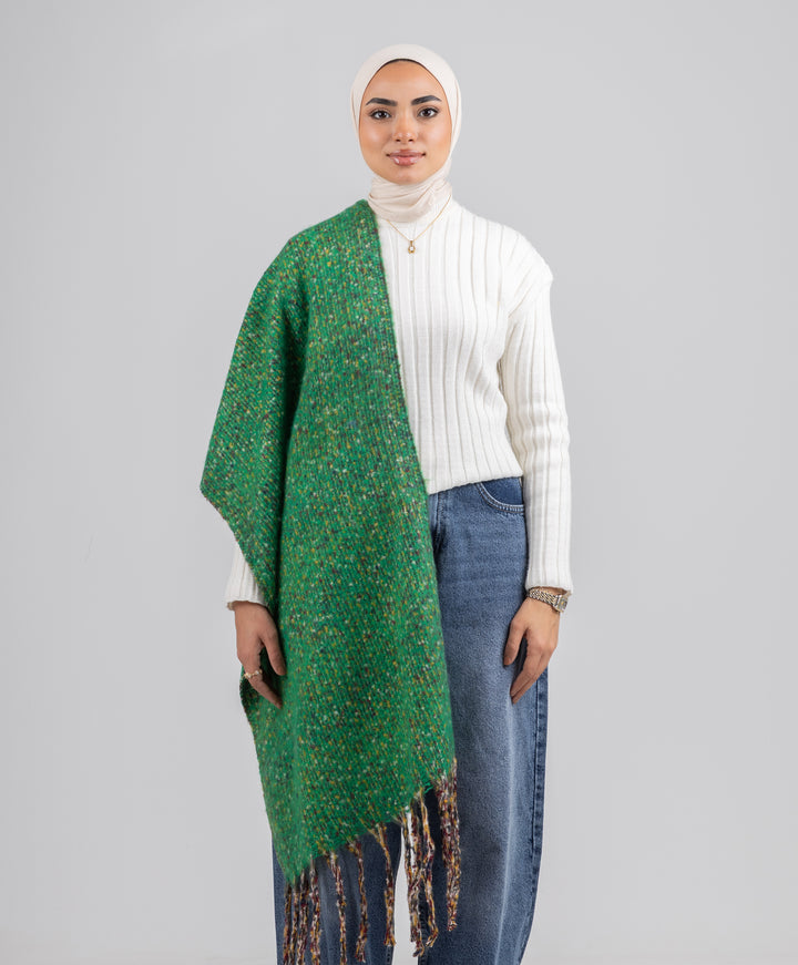 Speckle Winter Shawl