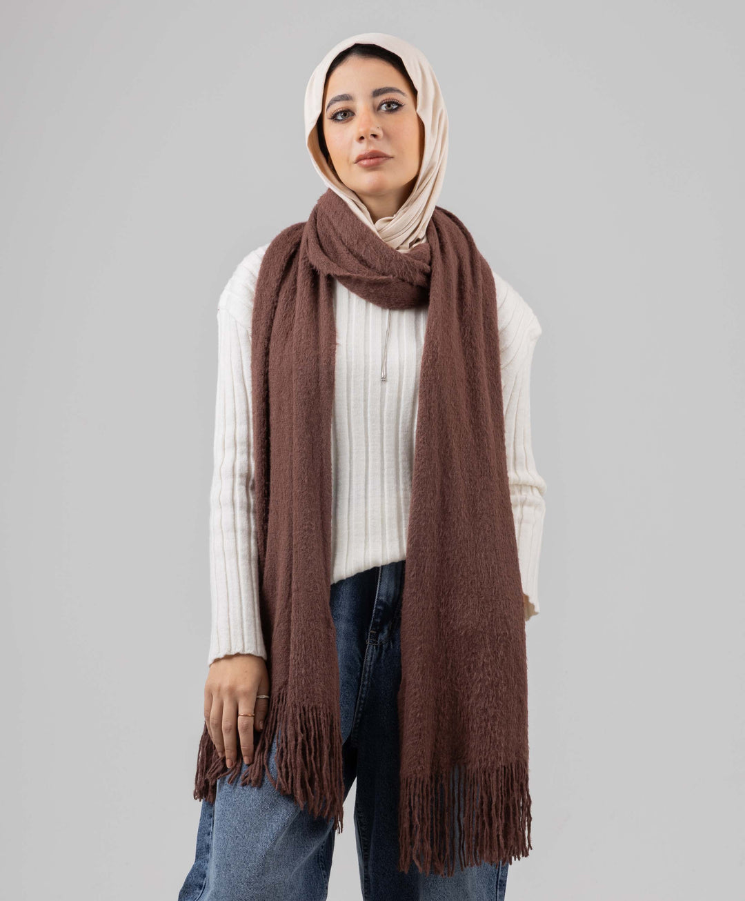 Snowfall Winter Shawl