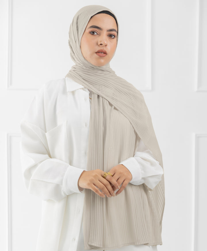 Wide Stripped Kuwaiti Scarf