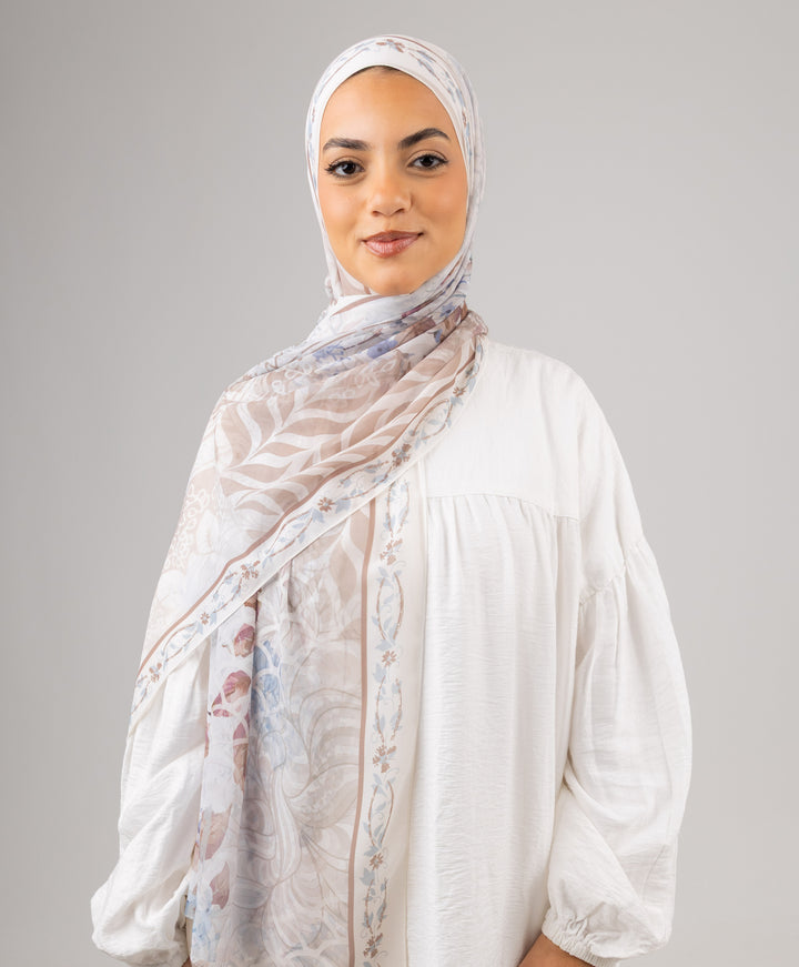 Roselle Chiffon Scarf
