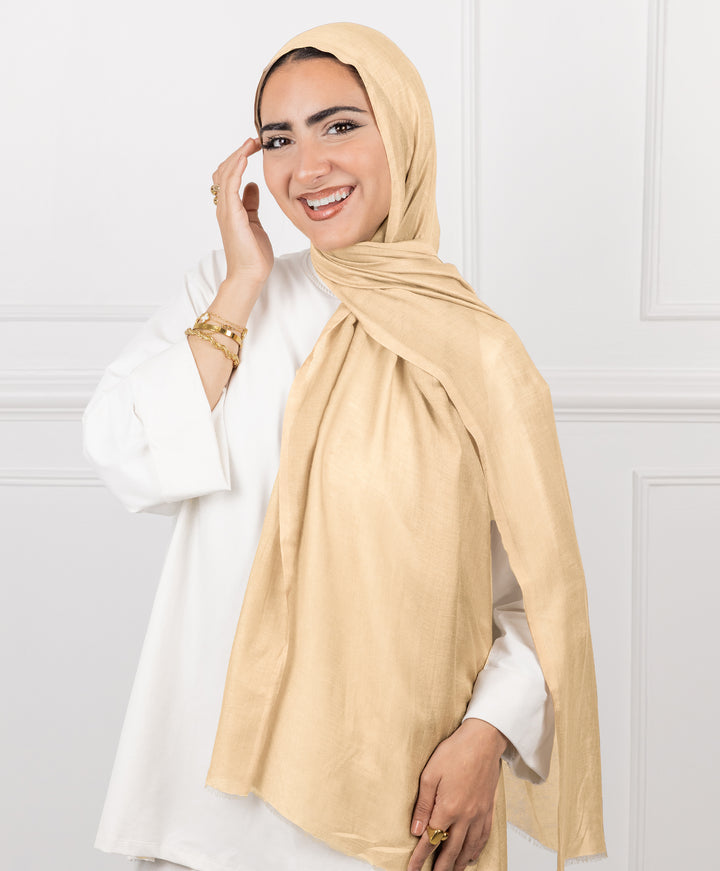 Plain Cotton Scarf