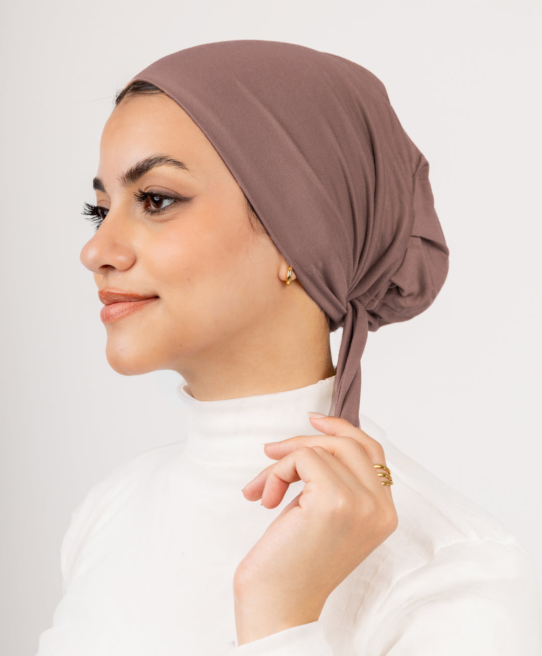 No Thread Underscarf with Tie-Back
