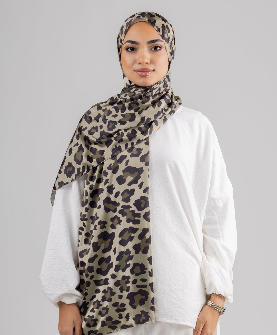 Wild Moon Satin Scarf