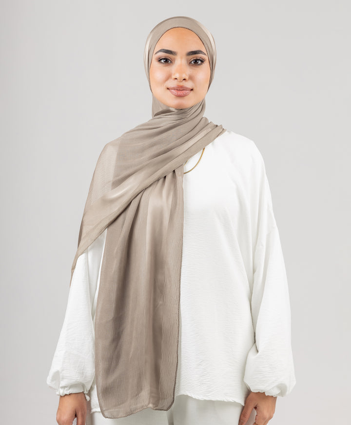 Everyday Crinkle Satin Scarf