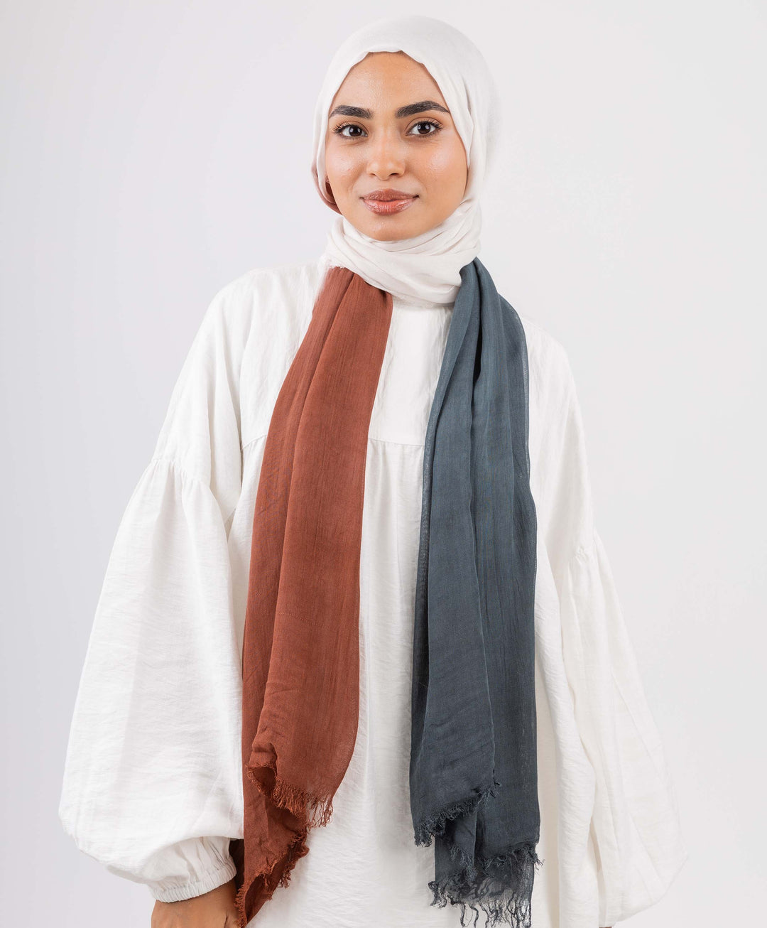 Gradient Cotton Scarf