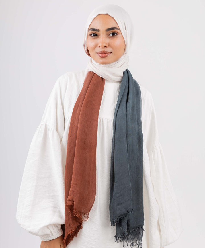 Gradient Cotton Scarf