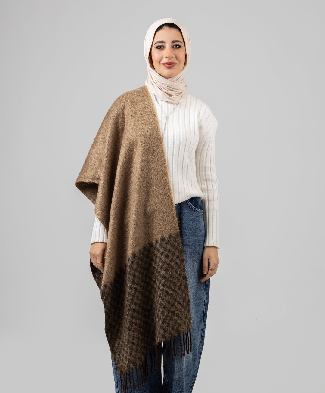 Rustic Winter Shawl