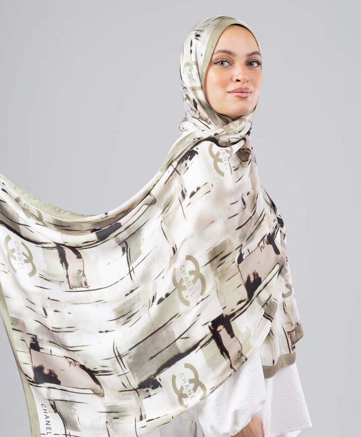 Aura Luxury Silk Scarf