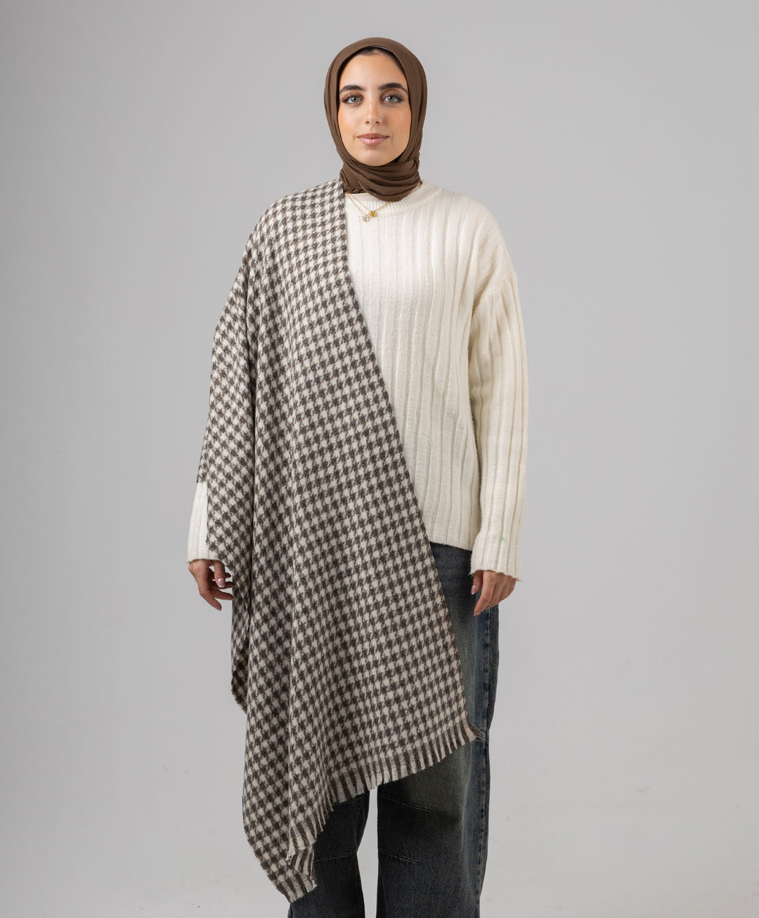 Squarish Winter Shawl