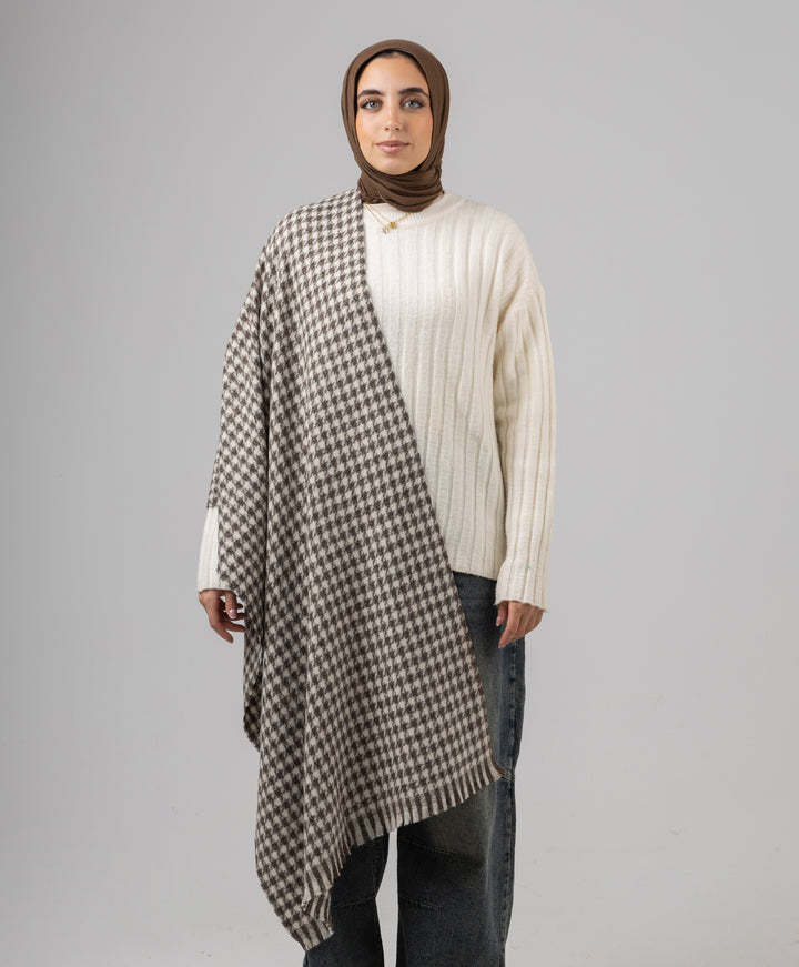 Squarish Winter Shawl