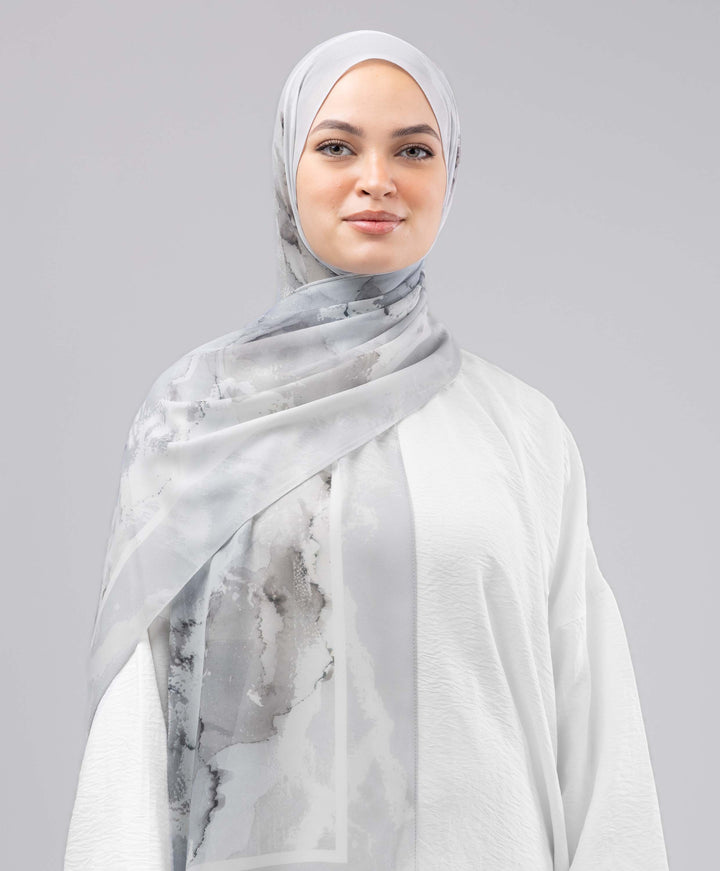 Cloud Stone Chiffon Scarf
