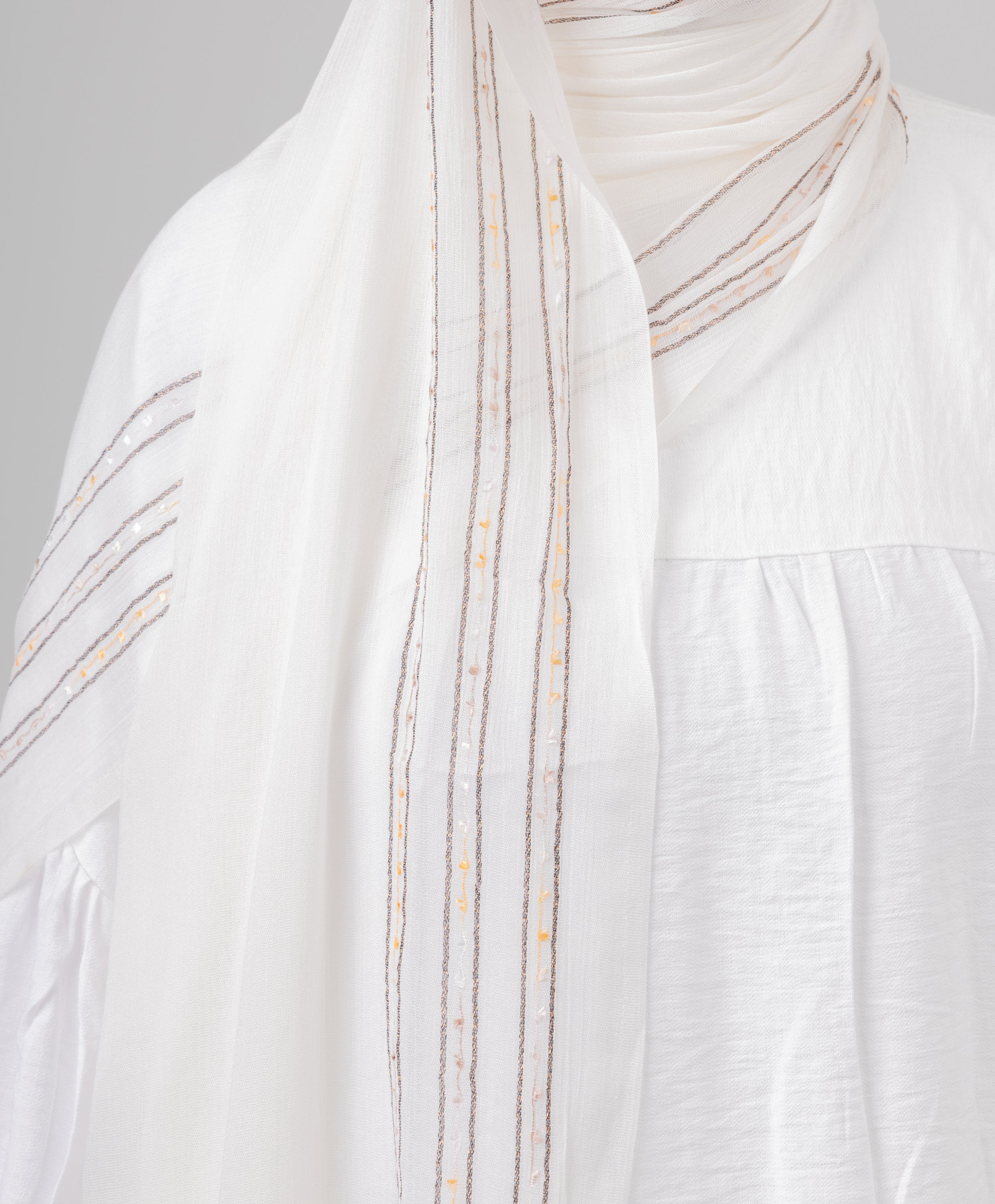 Metallic Bocca Scarf – Le Voile