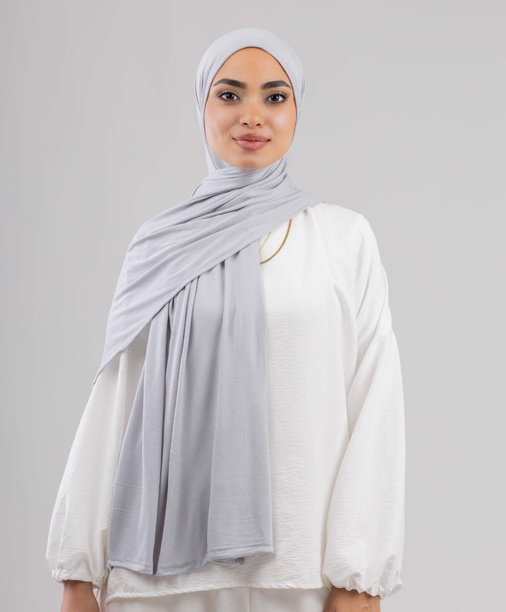 Plain Cotton Lycra Scarf