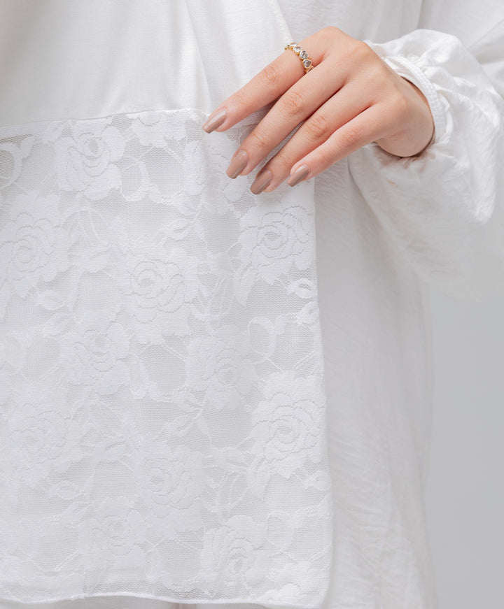 Cotton Lace Scarf