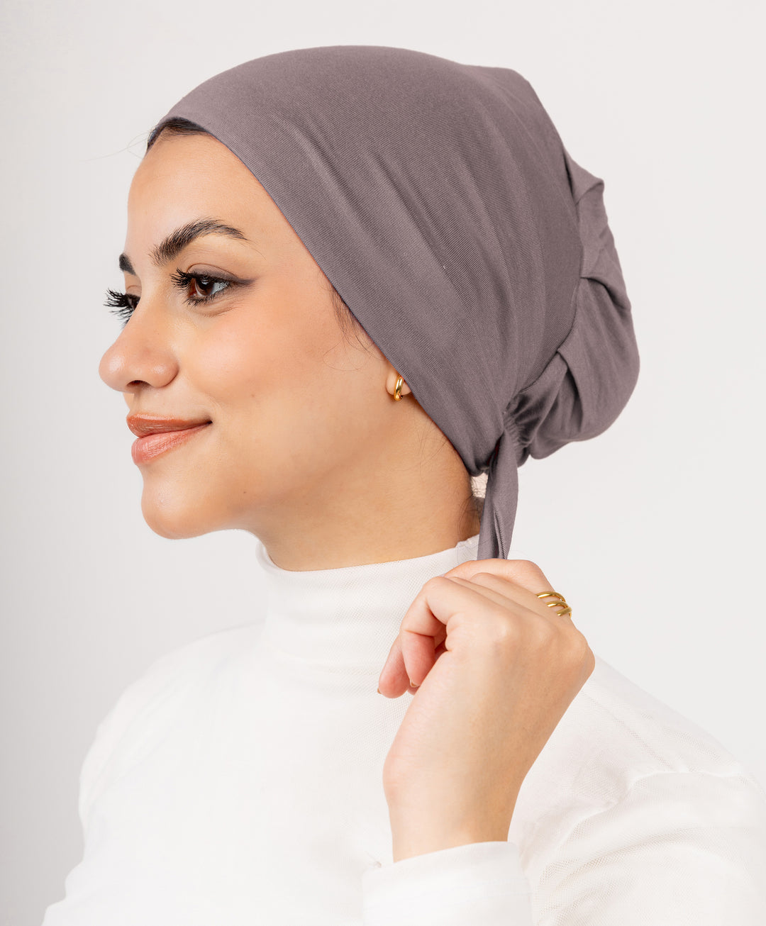 No Thread Underscarf with Tie-Back